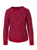 KOROSHI Women's multicolor textured knit jersey in braun