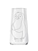 Mr. & Mrs. Panda Trinkglas Pinguin Diät ohne Spruch in Transparent