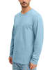 Calida Shirt langarm in Ashley blu