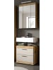 Inn.Furn Badmöbel-Set Sand Kashmir, Evoke Eiche Badkombination 2-teilig 60 cm