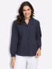 WITT WEIDEN Baumwoll-Bluse in marine