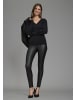 Laura Scott V-Ausschnitt-Pullover in schwarz