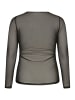 KAFFE curve T-shirt KCtina Tight fit in Black Deep CC