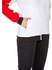erima Change By Erima Trainingsjacke mit Kapuze in weiß/schwarz/rot
