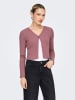 ONLY Strickjacke in Rose Brown