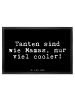Mr. & Mrs. Panda Fußmatte Tanten sind wie Mamas,... mit Spruch in Schwarz