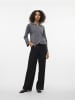 Vero Moda Strickjacke in Dark Grey Melange