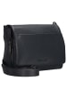 Mandarina Duck Mellow Leather - Umhängetasche 22 cm (nero) in dress blue