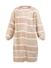 usha FESTIVAL Damen Strick Long Cardigan in Beige Mehrfarbig