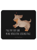 Mr. & Mrs. Panda Mauspad Hund Dackel mit Spruch in Schwarz