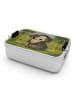 Mr. & Mrs. Panda Bentobox Hund Entspannen Design ohne Spruch in Weiß