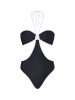 Moda Minx Badeanzug in Black