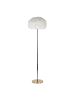Mauro Ferretti Stehlampe mit weißen Federn cm Ø 43x170