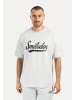 SMILODOX T-Shirt Lorik in Hellgrau