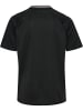 Hummel T-Shirt Raglanärmel Hmlmatch Kinder in BLACK/STEEL GRAY