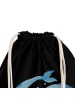 Mr. & Mrs. Panda Tasche Sternzeichen Fische ohne Spruch in Schwarz