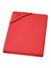 Carpe Sonno Edel Jersey Spannbettlaken in Rot