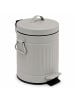relaxdays Kosmetikeimer in Grau - 3 Liter