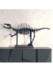 FineBuy Figur in Schwarz / Aluminium / 62x12x33