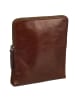 Leonhard Heyden Cambridge Umhängetasche Leder 16 cm rotbraun