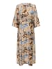 CULTURE Kleid CUhizzy Relaxed fit in Brown/Blue Splash
