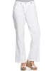 sheego Leinenhose in weiß