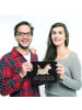 Mr. & Mrs. Panda Mauspad Reitsport Trainerin Inspiration mit Spruch in Schwarz