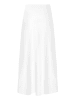 Vera Mont Satinrock wadenlang in Rohweiß
