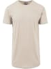 Urban Classics Lange T-Shirts in sand