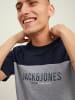 Jack & Jones Shirt 'Dan Blocking' in grau