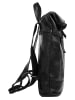 Forty degrees Rucksack echt Leder in schwarz