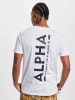 Alpha Industries Alpha Industries T-Shirts in white/black camo