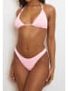 Moda Minx Bikini Top Scrunch Triangle in Rosa