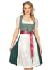 MarJo Dirndl JILL in flaschengruen-creme