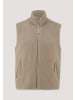 Hessnatur Hessnatur Wollfleece Weste Regular aus reiner Bio-Merinowolle in sand