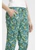 ICHI IHKATE PRINT PA21 Regular fit in Blue Green Multi Flower aop