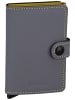Secrid Geldbörse Miniwallet Matte in Grey-Lime