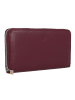 DuDu Geldbörse Leder 19 cm in burgundy