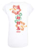 F4NT4STIC Extended Shoulder T-Shirt PLUS SIZE Aloha in weiß