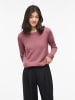 Vila Strickpullover in Rose Brown