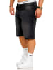 SOUL STAR Shorts - S2SAAR Kurze Hose Jeans Bermuda Carpenter Regular-Fit in Black