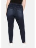 sheego Jeans in blue black Denim