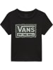 Vans Top "Rugged Box Logo Mini" in Schwarz