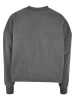 Urban Classics Urban Classics Damen Ladies Heavy Terry Garment Dye Crewneck in darkshadow