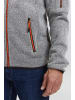 FQ1924 Fleecejacke in grau