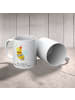 Mr. & Mrs. Panda Kaffeetasse Biene Blume mit Spruch in Weiß