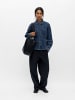 Object Bluse in Medium Blue Denim