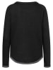 super.natural Merino Sweatshirt in schwarz