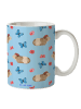 Mr. & Mrs. Panda Teetasse Meerschweinchen Weisheit ohne Spruch in Blau