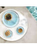 like. by Villeroy & Boch 6er Set Espressountertassen Perlemor Aqua in Blau ø 12 cm in blau